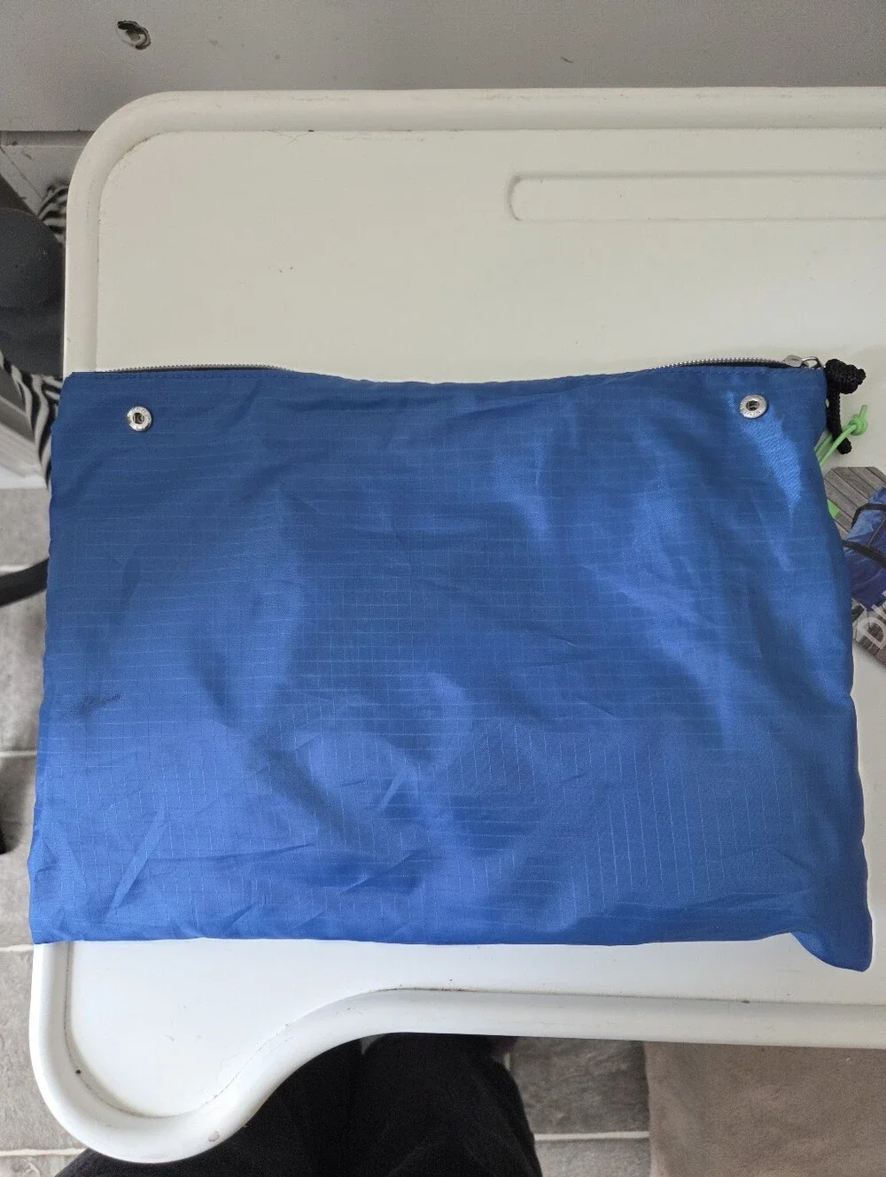 Conair Carrying Case Packable Polyester Duffel Bag Travel Essentials Blue NEW
